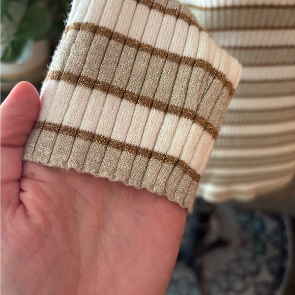 Nine west, striped sweater. - Picture 8 of 12